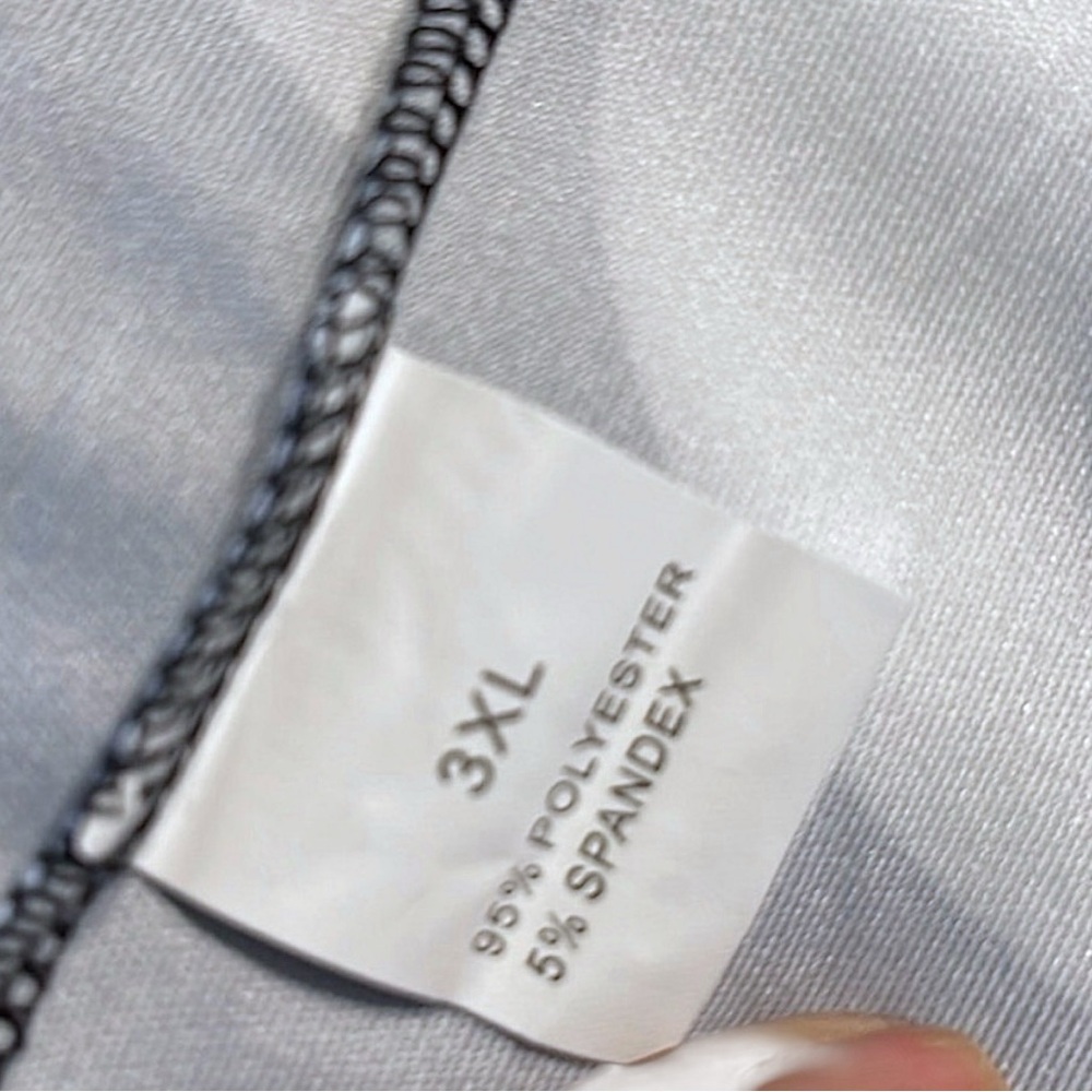 New Black & White Abstract Print Zip-Up Bomber Jacket - Picture 15 of 16